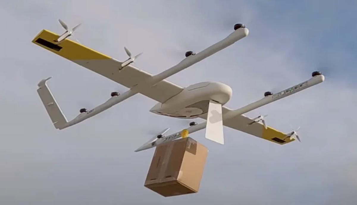 Wing, filiale d'Alphabet, dévoile un drone de livraison plus grand et ...